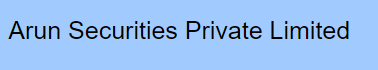 Arun Securities  (PVT) Ltd.